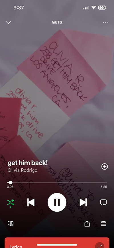 Get Him Back! by Olivia Rodrigo